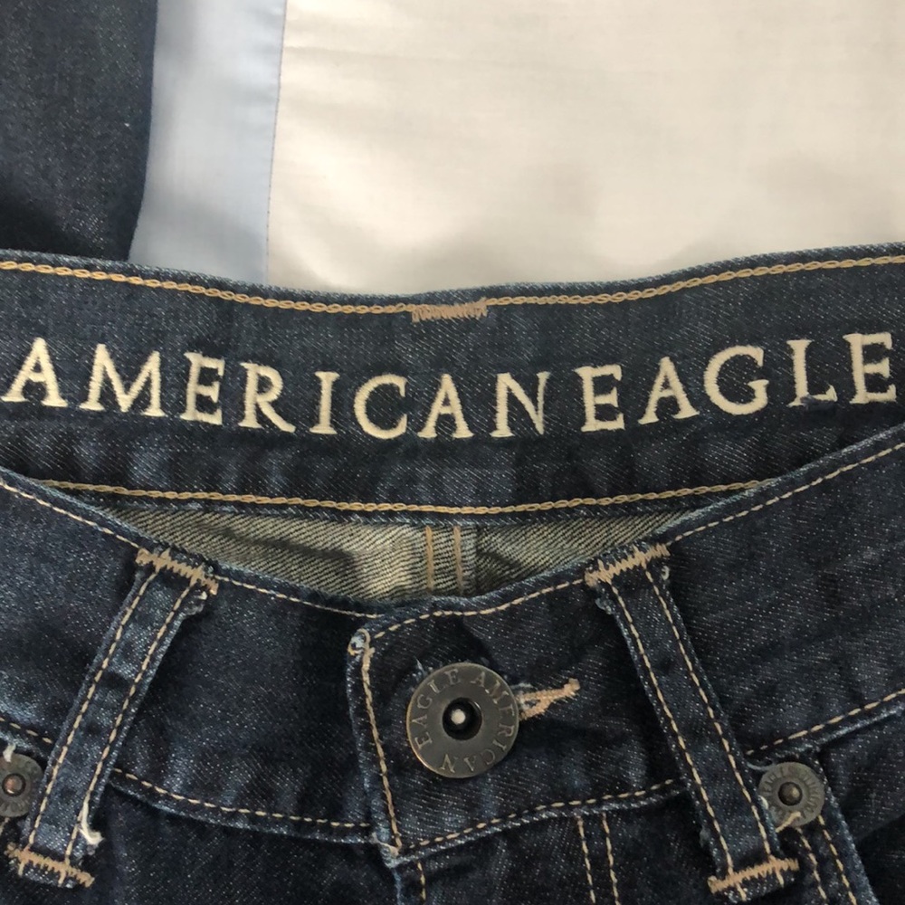 American Eagle Low Rise Boot Button Pockets, 32x32 - Picture 5 of 6